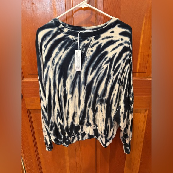 NWT Young Fabulous & Broke Juliette Tie Dye Oversized Crew Neck Sweatshirt - Picture 4 of 11
